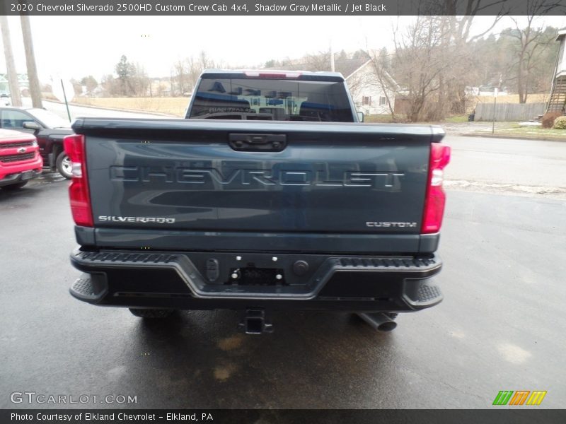 Shadow Gray Metallic / Jet Black 2020 Chevrolet Silverado 2500HD Custom Crew Cab 4x4