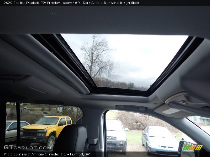 Sunroof of 2020 Escalade ESV Premium Luxury 4WD