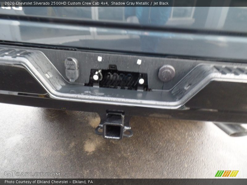 Shadow Gray Metallic / Jet Black 2020 Chevrolet Silverado 2500HD Custom Crew Cab 4x4