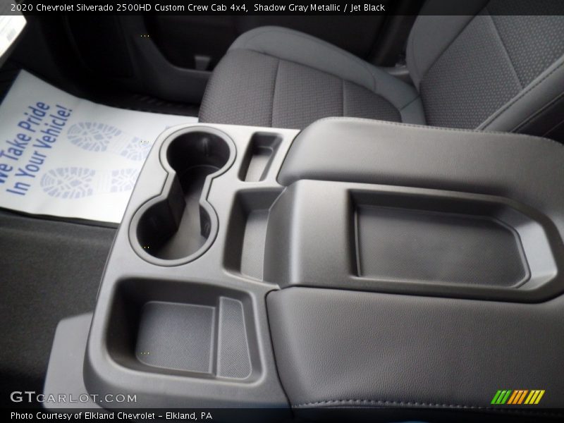 Shadow Gray Metallic / Jet Black 2020 Chevrolet Silverado 2500HD Custom Crew Cab 4x4