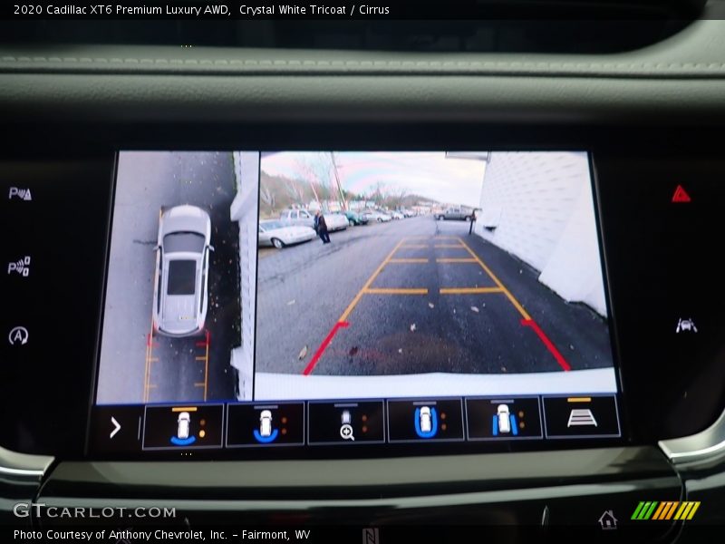 Crystal White Tricoat / Cirrus 2020 Cadillac XT6 Premium Luxury AWD