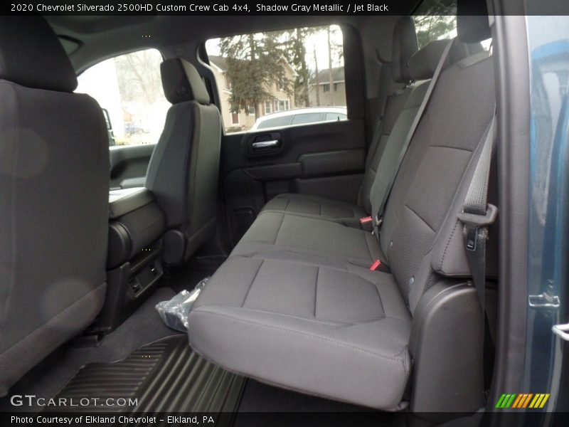 Shadow Gray Metallic / Jet Black 2020 Chevrolet Silverado 2500HD Custom Crew Cab 4x4