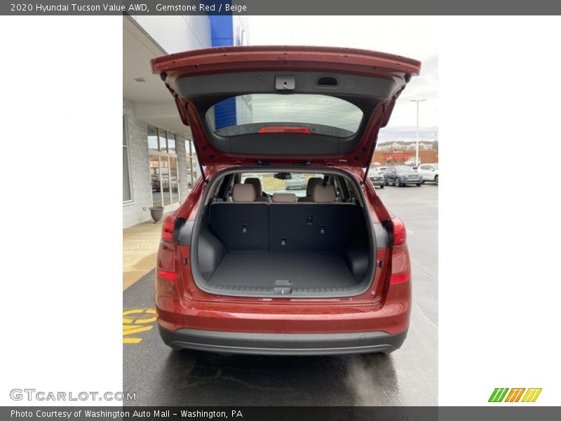 Gemstone Red / Beige 2020 Hyundai Tucson Value AWD