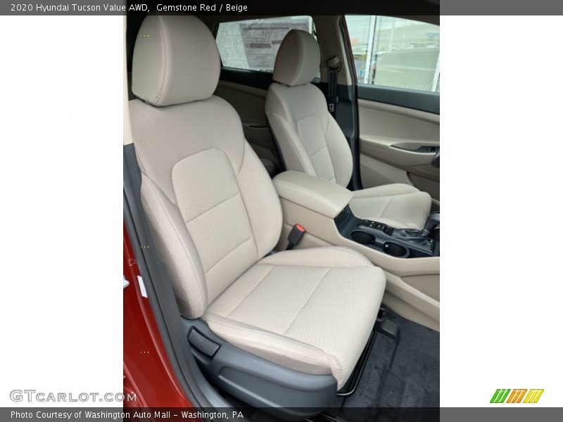 Gemstone Red / Beige 2020 Hyundai Tucson Value AWD