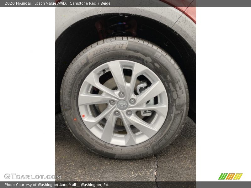 Gemstone Red / Beige 2020 Hyundai Tucson Value AWD