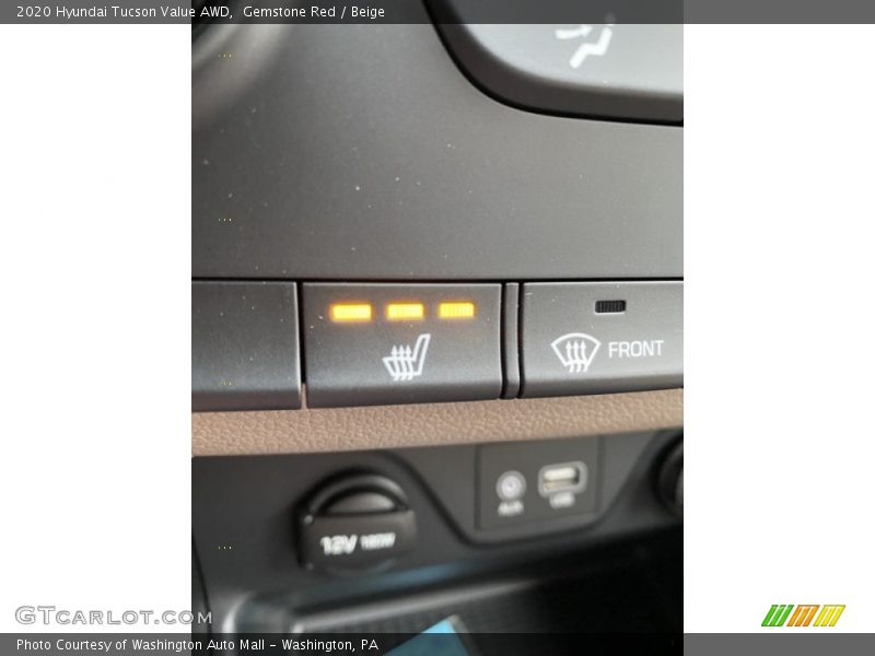 Gemstone Red / Beige 2020 Hyundai Tucson Value AWD