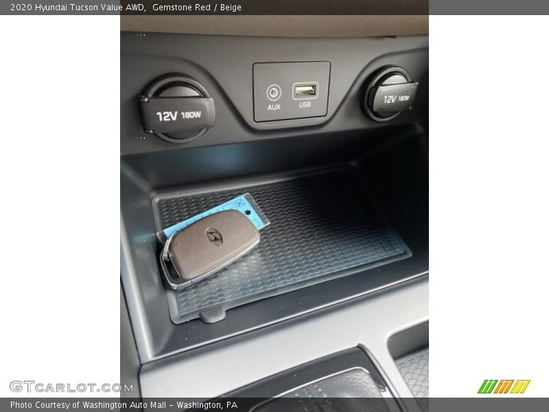 Gemstone Red / Beige 2020 Hyundai Tucson Value AWD