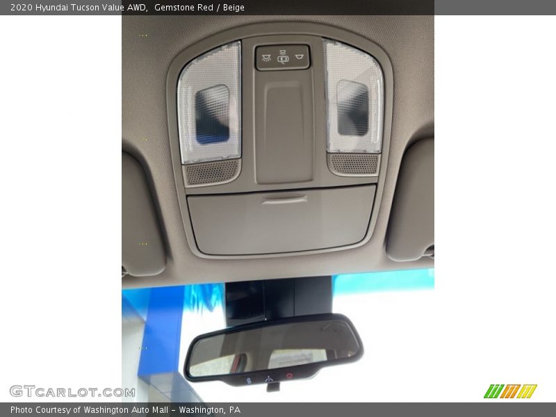 Gemstone Red / Beige 2020 Hyundai Tucson Value AWD