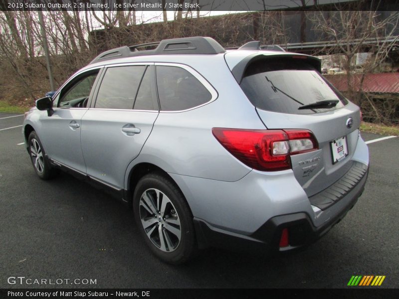 Ice Silver Metallic / Slate Black 2019 Subaru Outback 2.5i Limited
