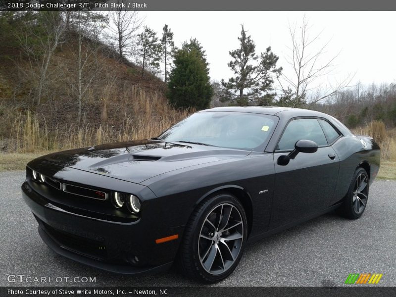 Pitch Black / Black 2018 Dodge Challenger R/T