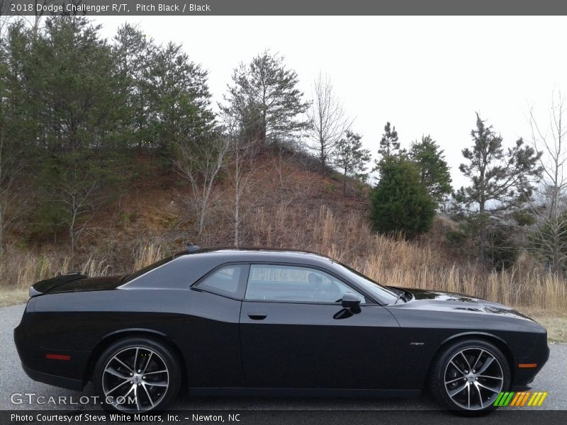 Pitch Black / Black 2018 Dodge Challenger R/T
