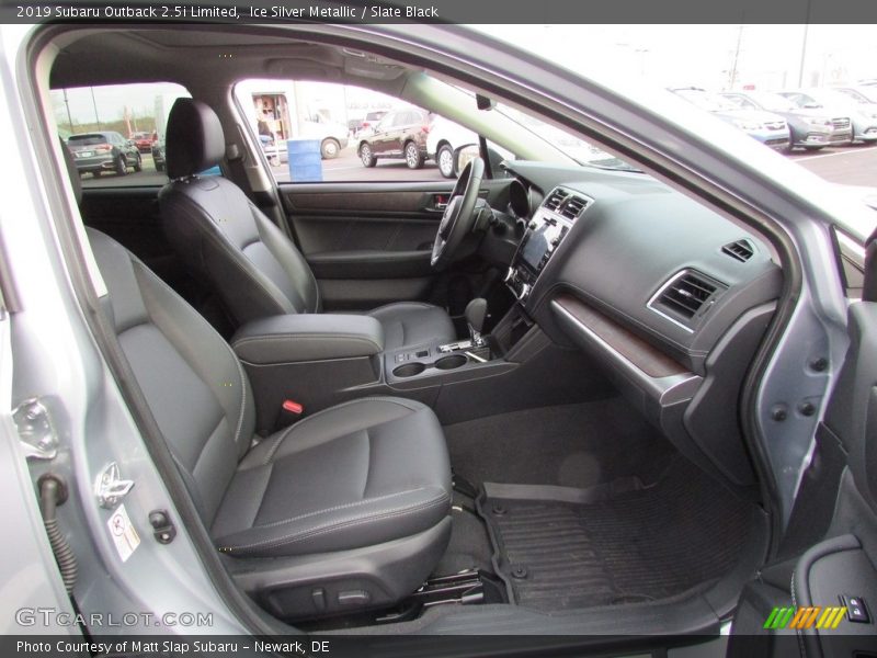 Front Seat of 2019 Outback 2.5i Limited