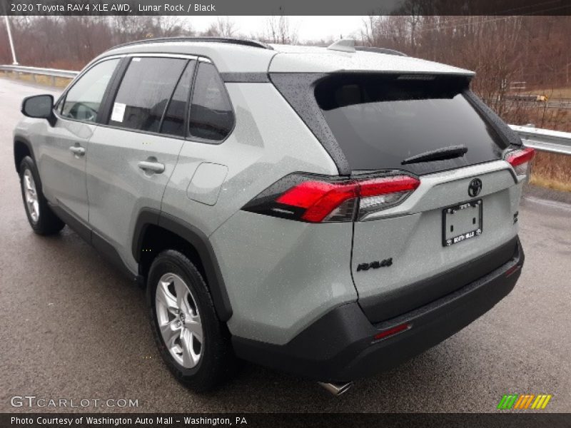 Lunar Rock / Black 2020 Toyota RAV4 XLE AWD