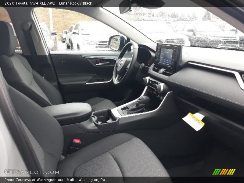 Lunar Rock / Black 2020 Toyota RAV4 XLE AWD