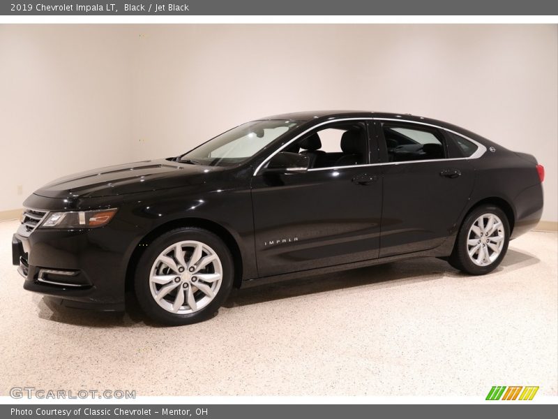 Black / Jet Black 2019 Chevrolet Impala LT