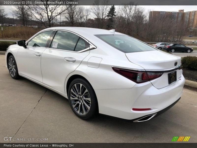 Eminent White Pearl / Chateau 2020 Lexus ES 350
