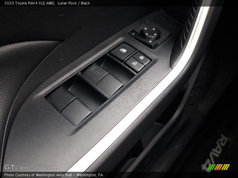 Lunar Rock / Black 2020 Toyota RAV4 XLE AWD