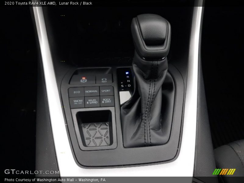 Lunar Rock / Black 2020 Toyota RAV4 XLE AWD