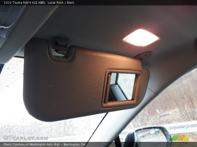 Lunar Rock / Black 2020 Toyota RAV4 XLE AWD