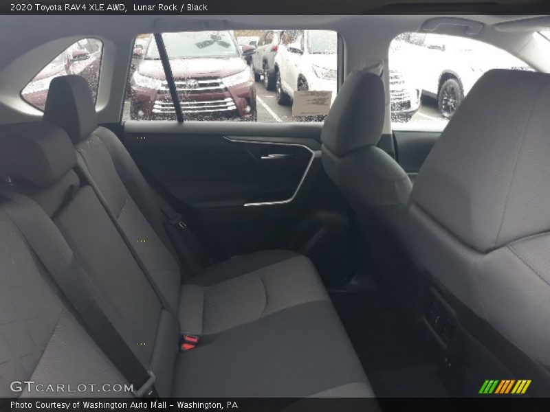 Lunar Rock / Black 2020 Toyota RAV4 XLE AWD