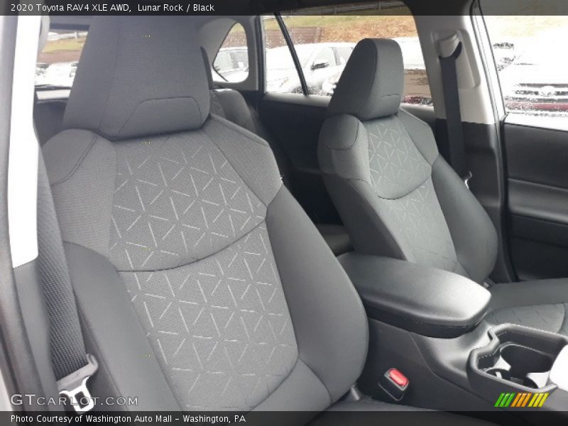 Lunar Rock / Black 2020 Toyota RAV4 XLE AWD