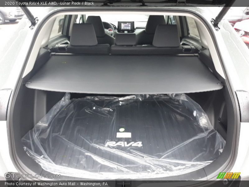 Lunar Rock / Black 2020 Toyota RAV4 XLE AWD