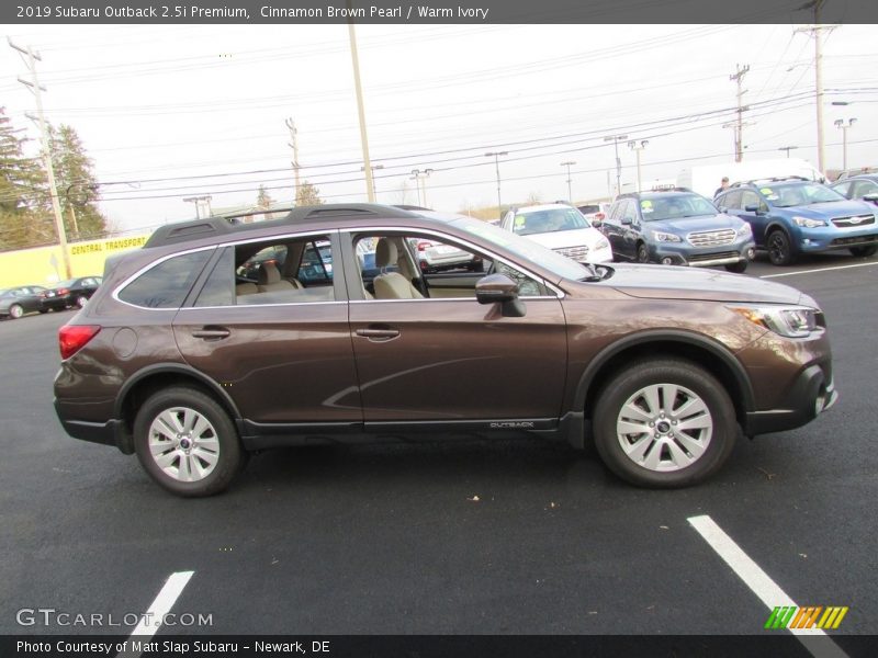 Cinnamon Brown Pearl / Warm Ivory 2019 Subaru Outback 2.5i Premium