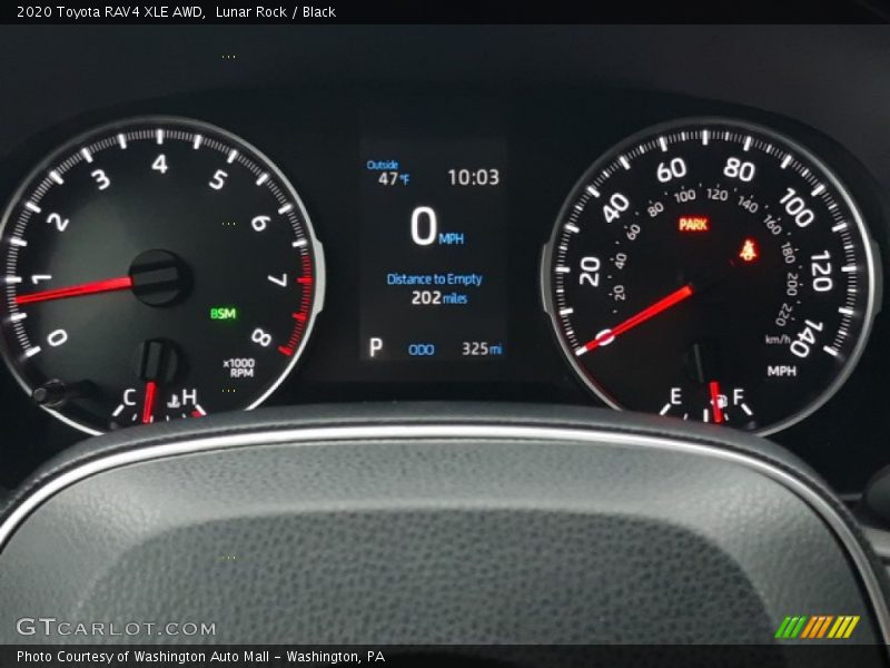  2020 RAV4 XLE AWD XLE AWD Gauges