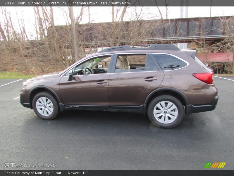 Cinnamon Brown Pearl / Warm Ivory 2019 Subaru Outback 2.5i Premium