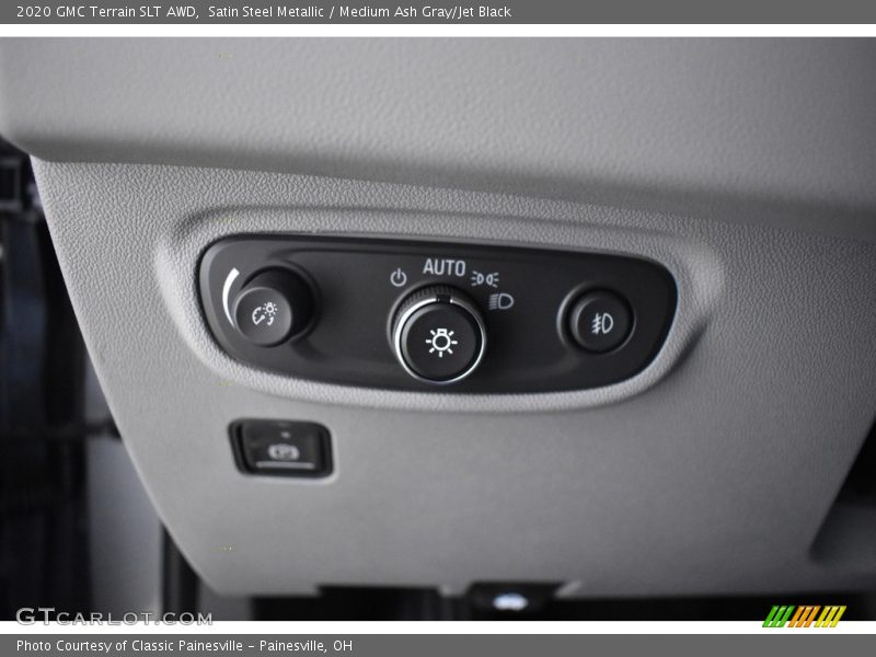 Satin Steel Metallic / Medium Ash Gray/Jet Black 2020 GMC Terrain SLT AWD