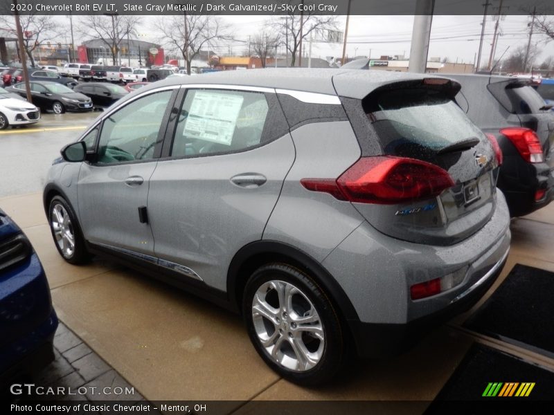Slate Gray Metallic / Dark Galvanized/­Sky Cool Gray 2020 Chevrolet Bolt EV LT