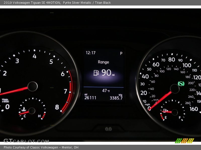  2019 Tiguan SE 4MOTION SE 4MOTION Gauges