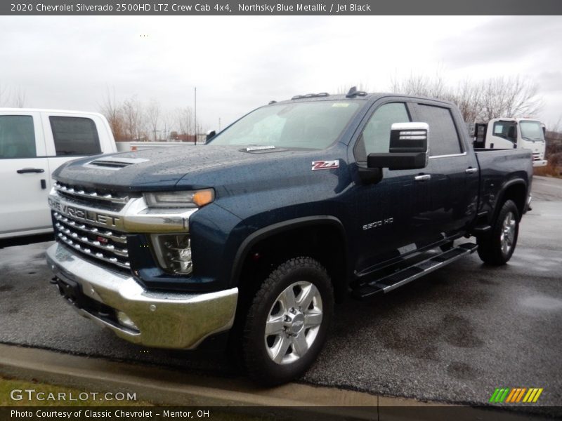 Northsky Blue Metallic / Jet Black 2020 Chevrolet Silverado 2500HD LTZ Crew Cab 4x4