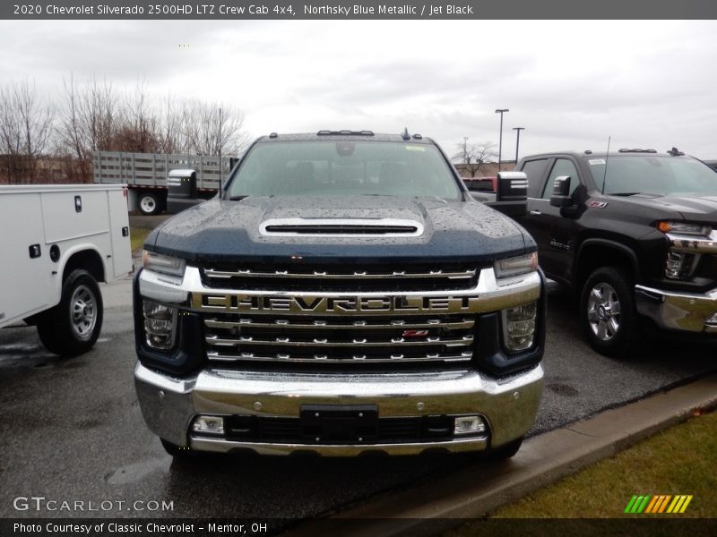 Northsky Blue Metallic / Jet Black 2020 Chevrolet Silverado 2500HD LTZ Crew Cab 4x4