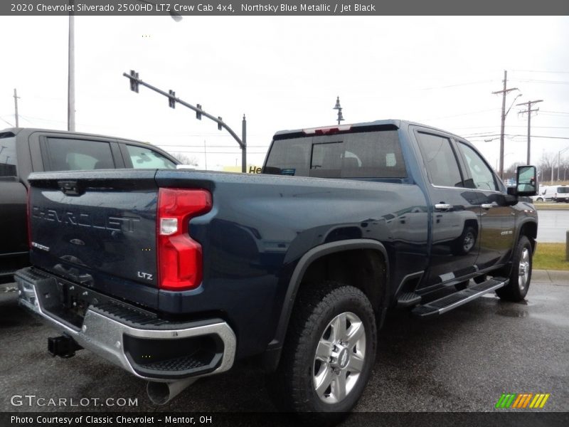 Northsky Blue Metallic / Jet Black 2020 Chevrolet Silverado 2500HD LTZ Crew Cab 4x4