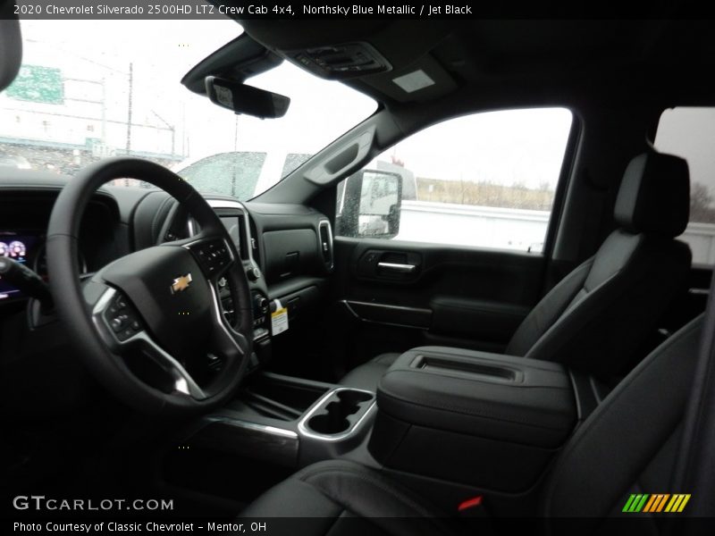 Northsky Blue Metallic / Jet Black 2020 Chevrolet Silverado 2500HD LTZ Crew Cab 4x4