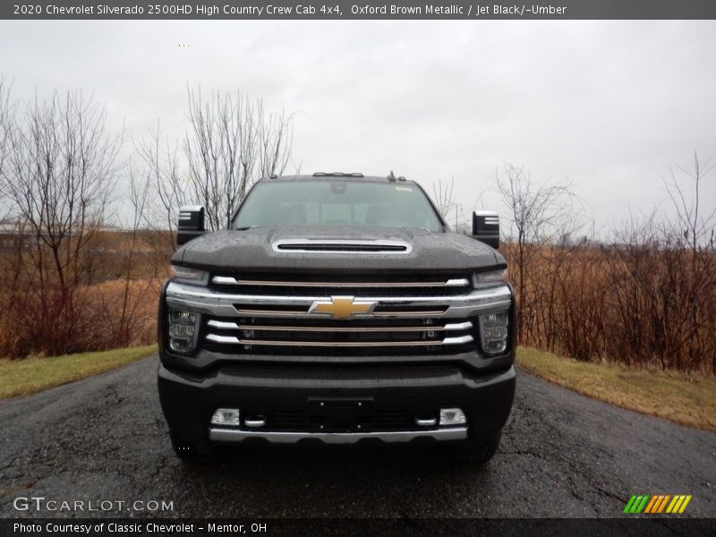 Oxford Brown Metallic / Jet Black/­Umber 2020 Chevrolet Silverado 2500HD High Country Crew Cab 4x4