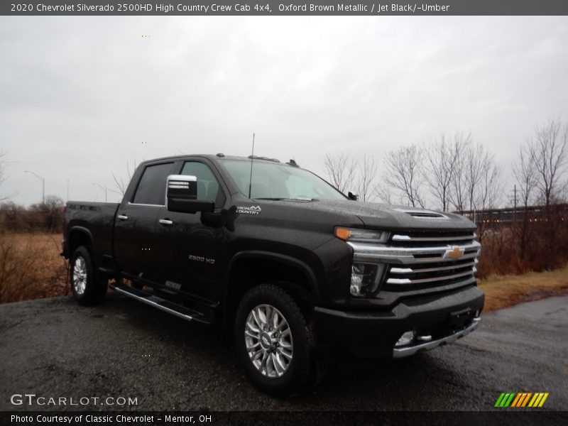 Oxford Brown Metallic / Jet Black/­Umber 2020 Chevrolet Silverado 2500HD High Country Crew Cab 4x4
