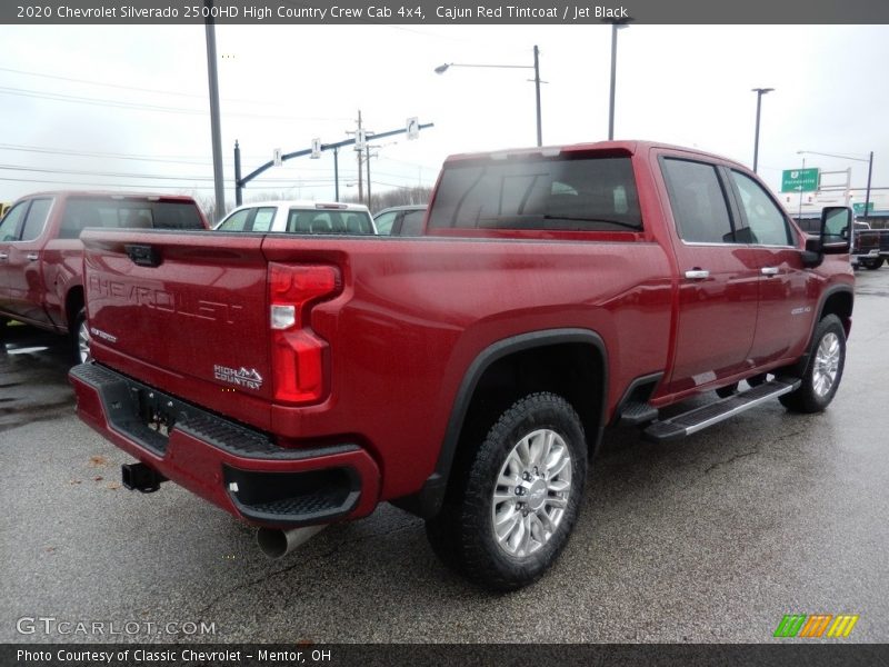Cajun Red Tintcoat / Jet Black 2020 Chevrolet Silverado 2500HD High Country Crew Cab 4x4
