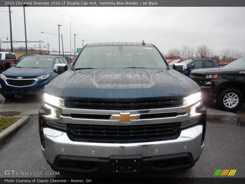 Northsky Blue Metallic / Jet Black 2020 Chevrolet Silverado 1500 LT Double Cab 4x4