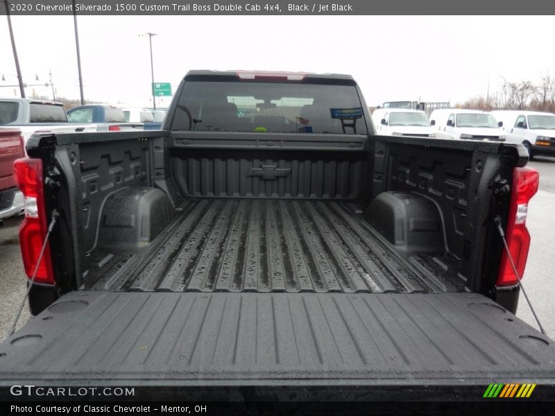Black / Jet Black 2020 Chevrolet Silverado 1500 Custom Trail Boss Double Cab 4x4