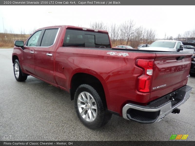 Cajun Red Tintcoat / Jet Black 2020 Chevrolet Silverado 1500 LTZ Crew Cab 4x4