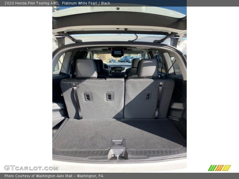 Platinum White Pearl / Black 2020 Honda Pilot Touring AWD