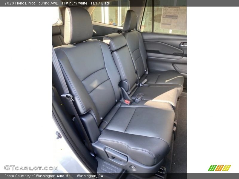Platinum White Pearl / Black 2020 Honda Pilot Touring AWD