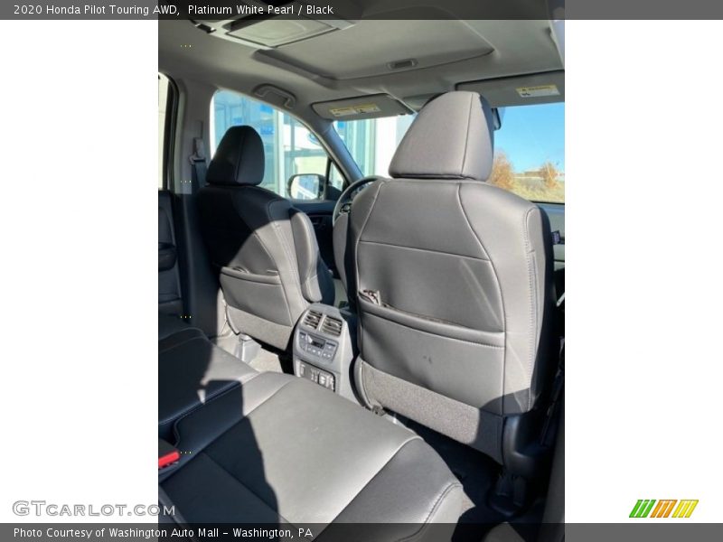 Platinum White Pearl / Black 2020 Honda Pilot Touring AWD