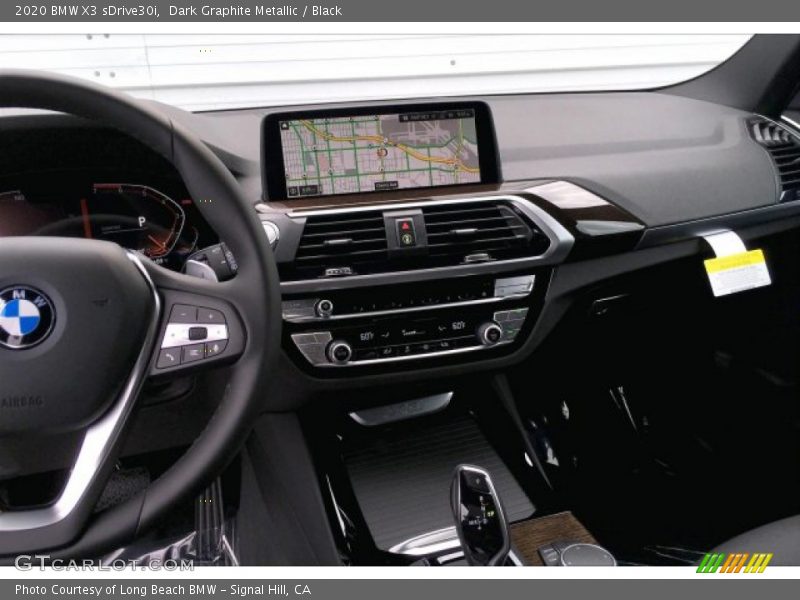 Dark Graphite Metallic / Black 2020 BMW X3 sDrive30i