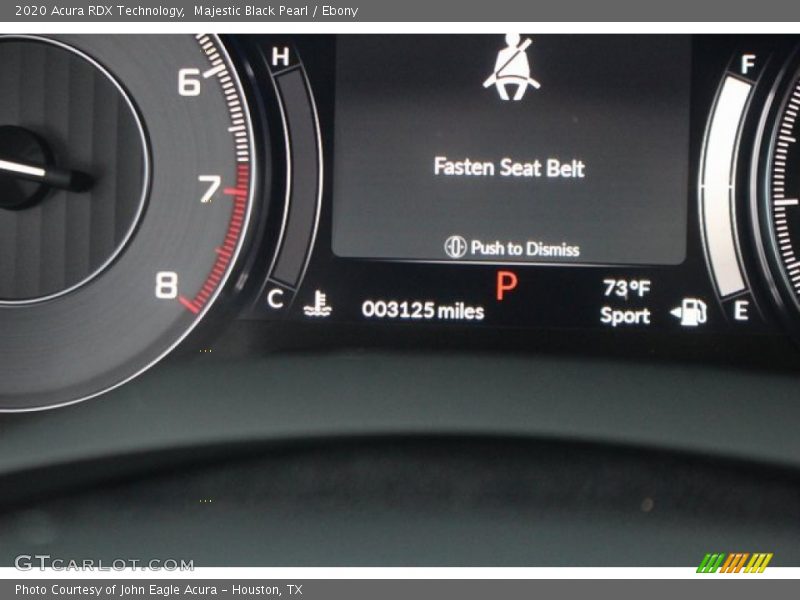 Majestic Black Pearl / Ebony 2020 Acura RDX Technology