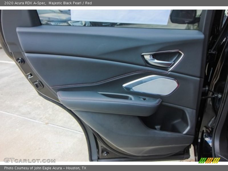 Majestic Black Pearl / Red 2020 Acura RDX A-Spec