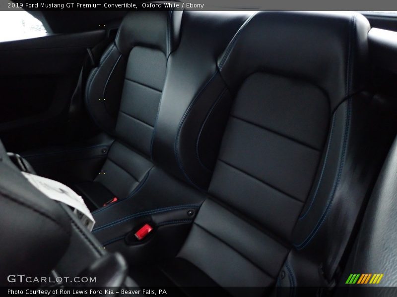 Oxford White / Ebony 2019 Ford Mustang GT Premium Convertible