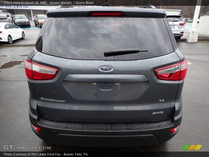 Smoke Metallic / Ebony Black 2020 Ford EcoSport SE 4WD